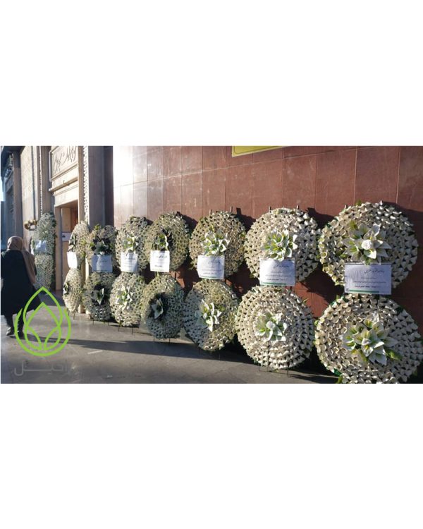 تاج گل خیریه دو طبقه دایره5