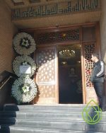 تاج گل خیریه 3 طبقه دایره 2
