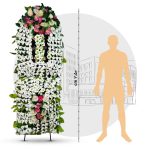 تاج گل خیریه کرج مدل تاج دار 1