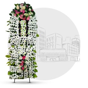 تاج گل خیریه کرج مدل تاج دار 1