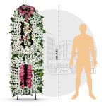 تاج گل خیریه کرج مدل تاج دار 3