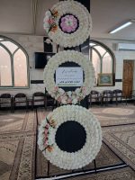 تاج گل خیریه 3 طبقه دایره بزرگ-نمونه