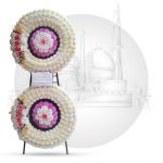 تاج گل مصنوعی 2 طبقه بزرگ